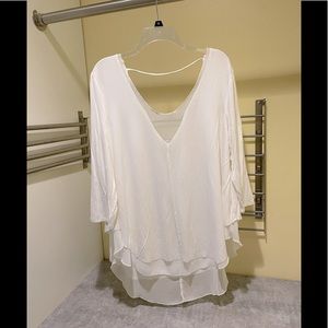 Buckle long sleeve top